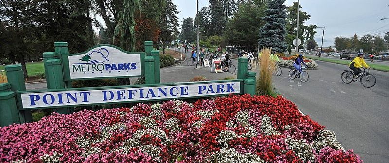 Pt. Defiance Park is the second largest urban park in the United States. Photo courtesy of Metro Parks Tacoma