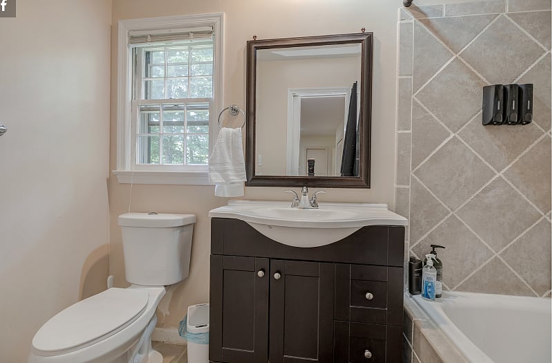Hall bath