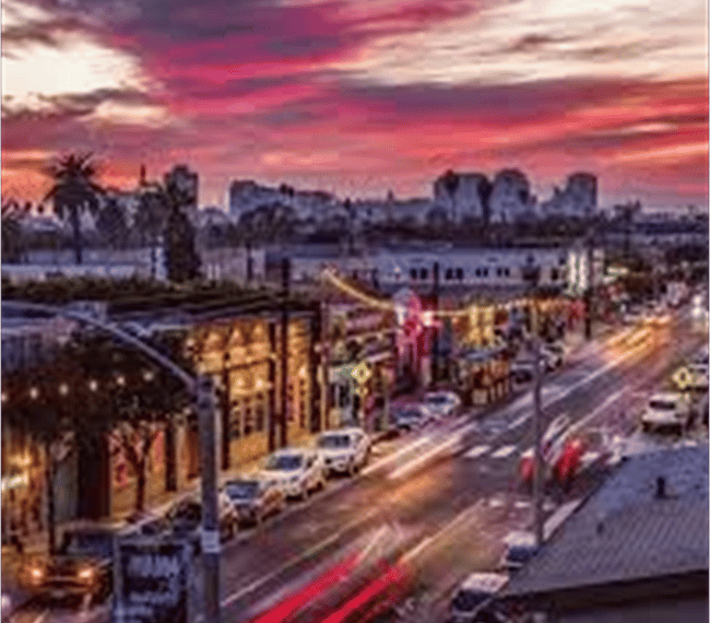 This property is in the heart of the famous trendy area called Retro Row. 
 