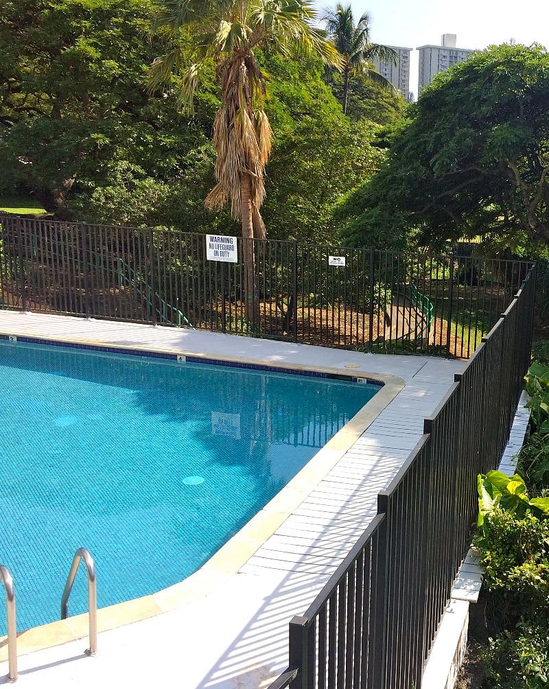 pool at our end of the building