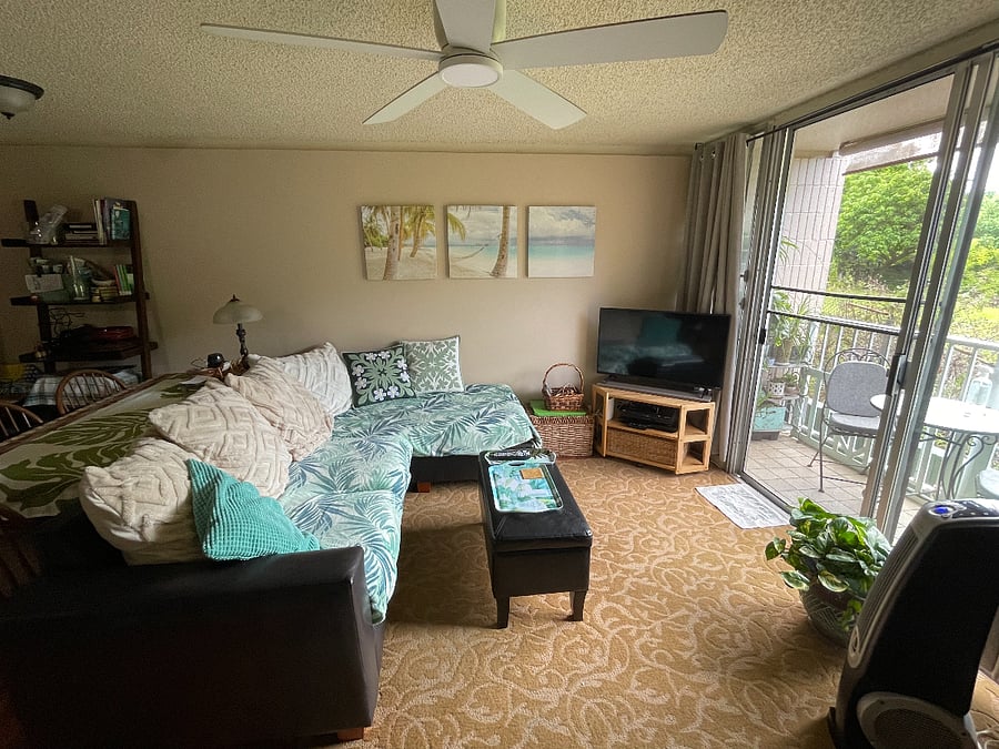 parlor next to dining, TV, DVR
