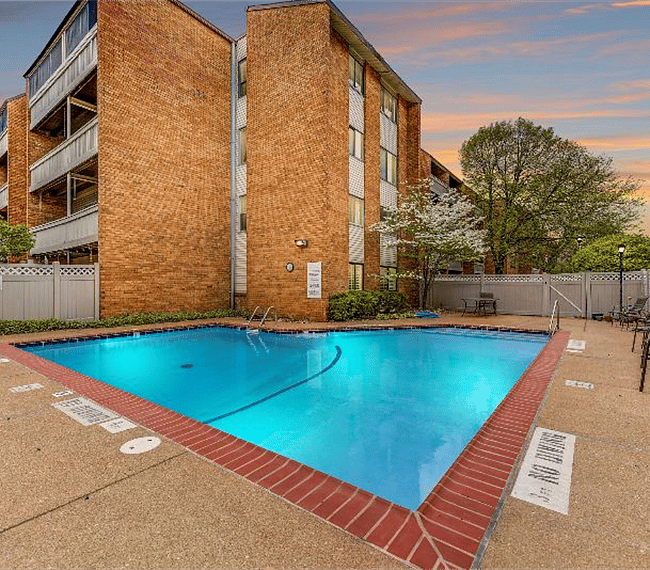 seasonal pool for residents and guests use only