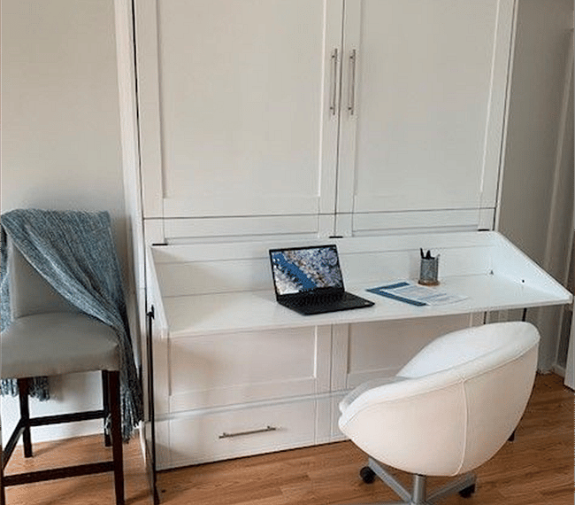 Murphy Bed Converts to Desk