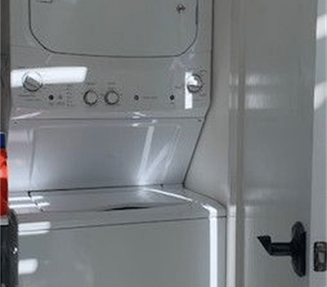 Washer/Dryer Access Outside Studio