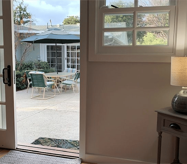 View from Inside Studio
