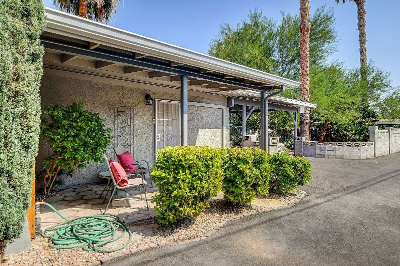 Private patio