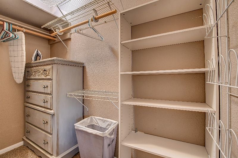 Large walk in closet