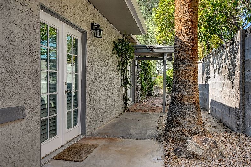 Back entrance