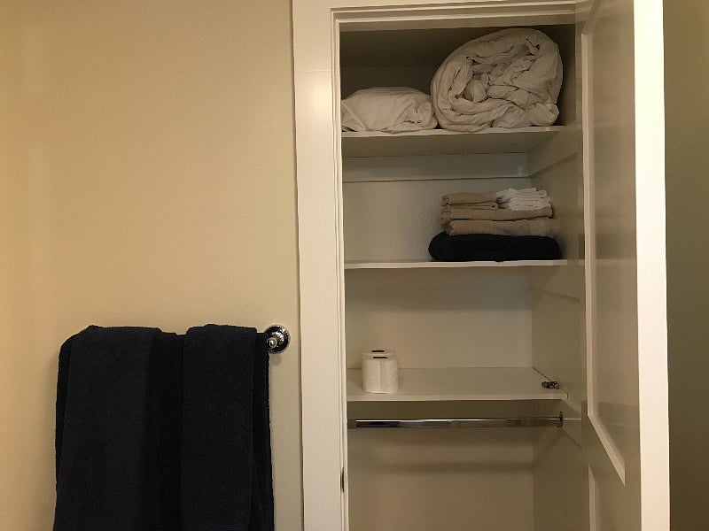 Bathroom closet 