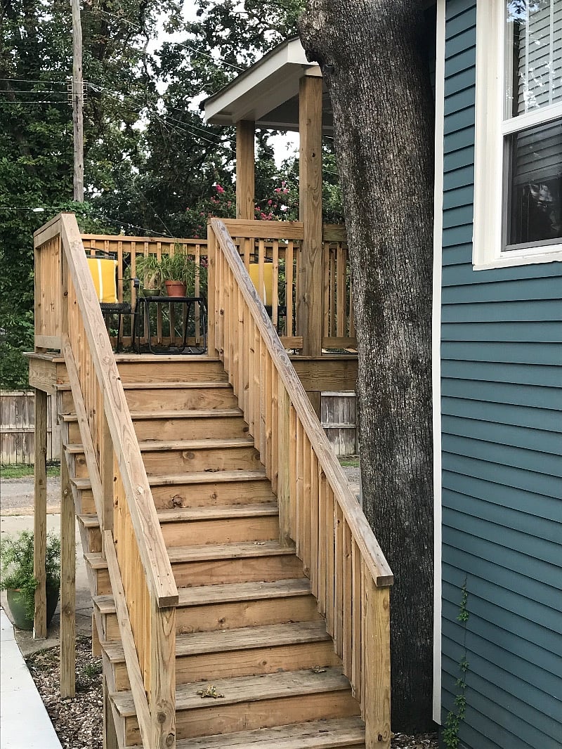 Exit to porch