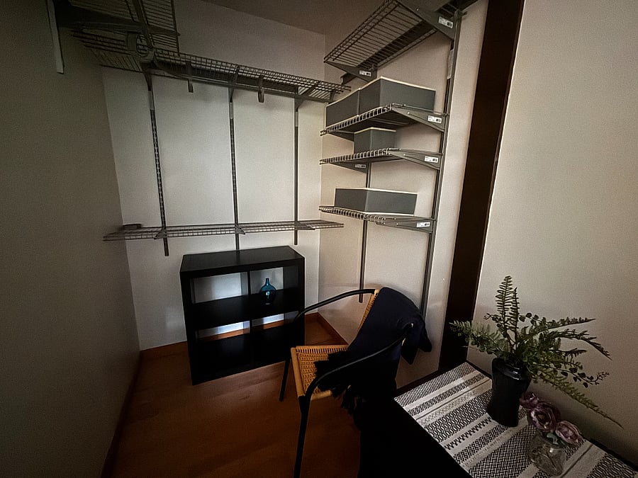 Walk in closet