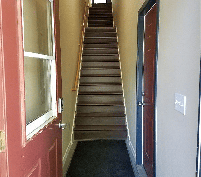 Stairway to the 2nd level