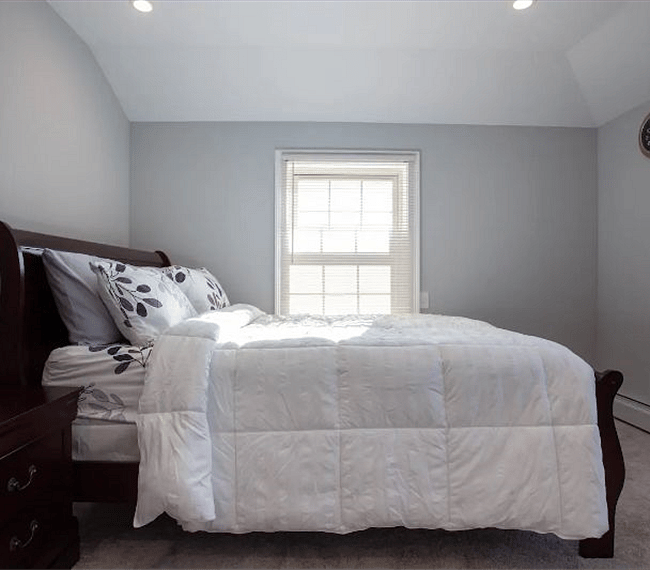 Bright and airy bedroom