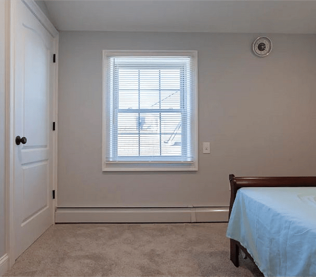Light filled bedroom