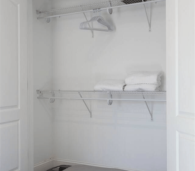 Ample storage