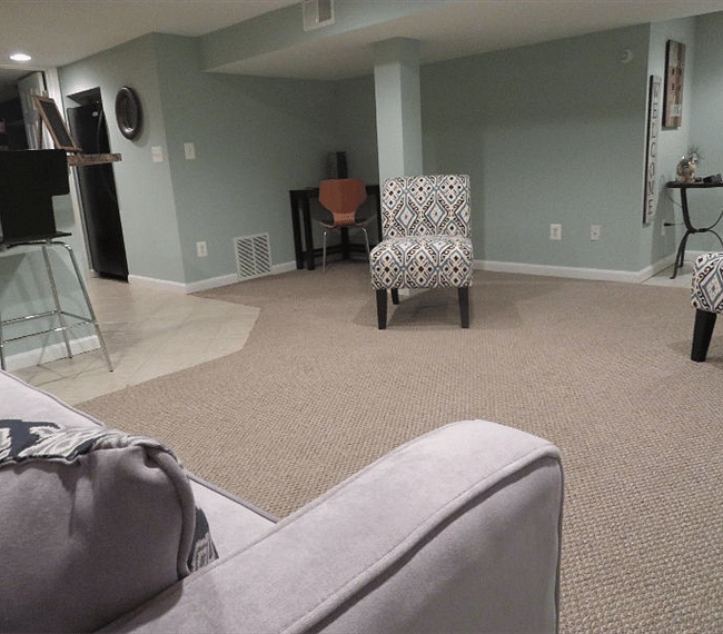 Desk area
