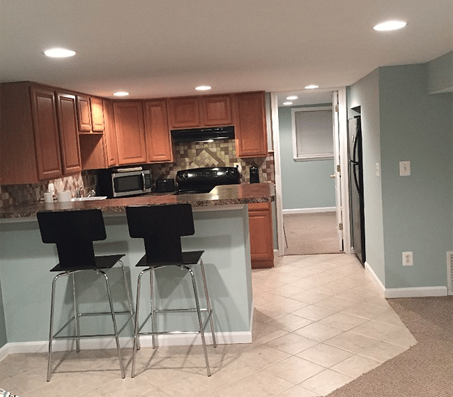 Kitchen fully stocked 