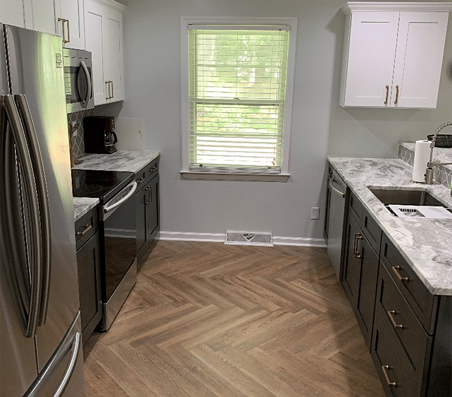 Fully renovated kitchen