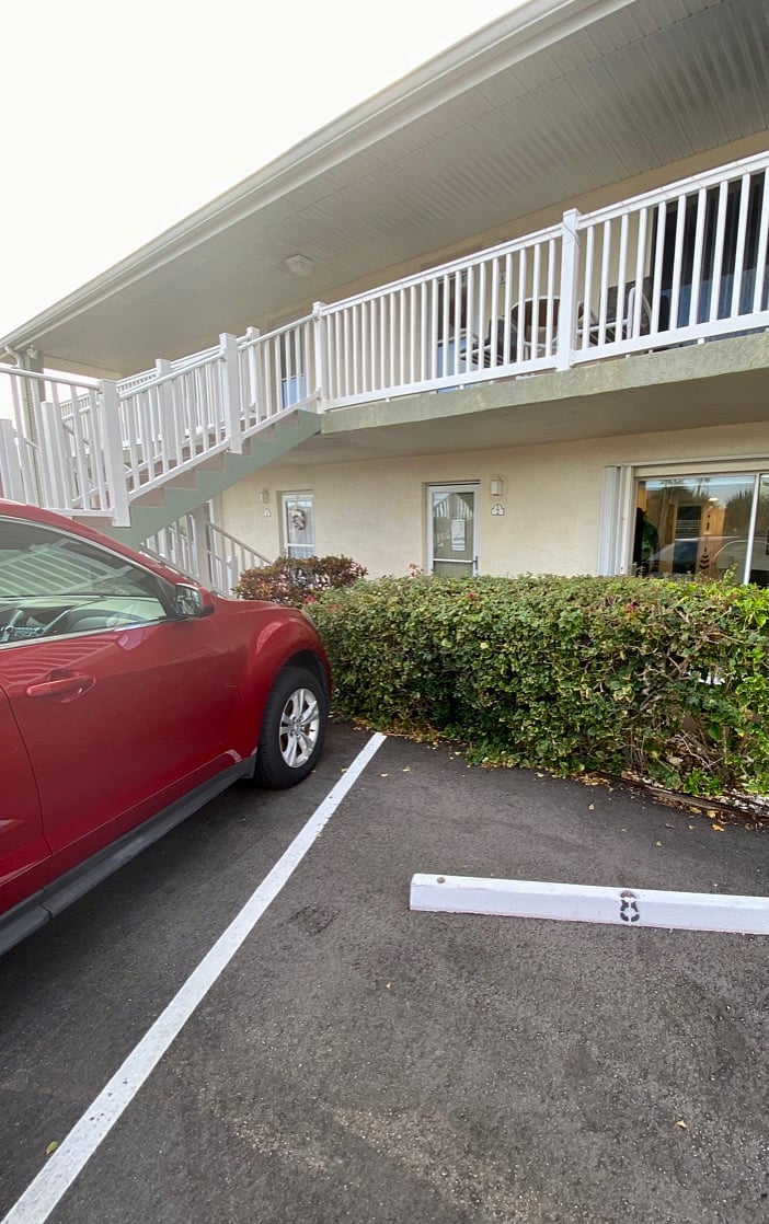 Convenient ground-floor unit with parking directly in front of condo