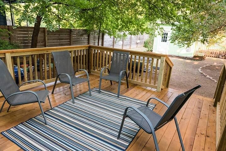 Backyard and Deck