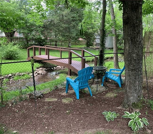 Relax by the creek