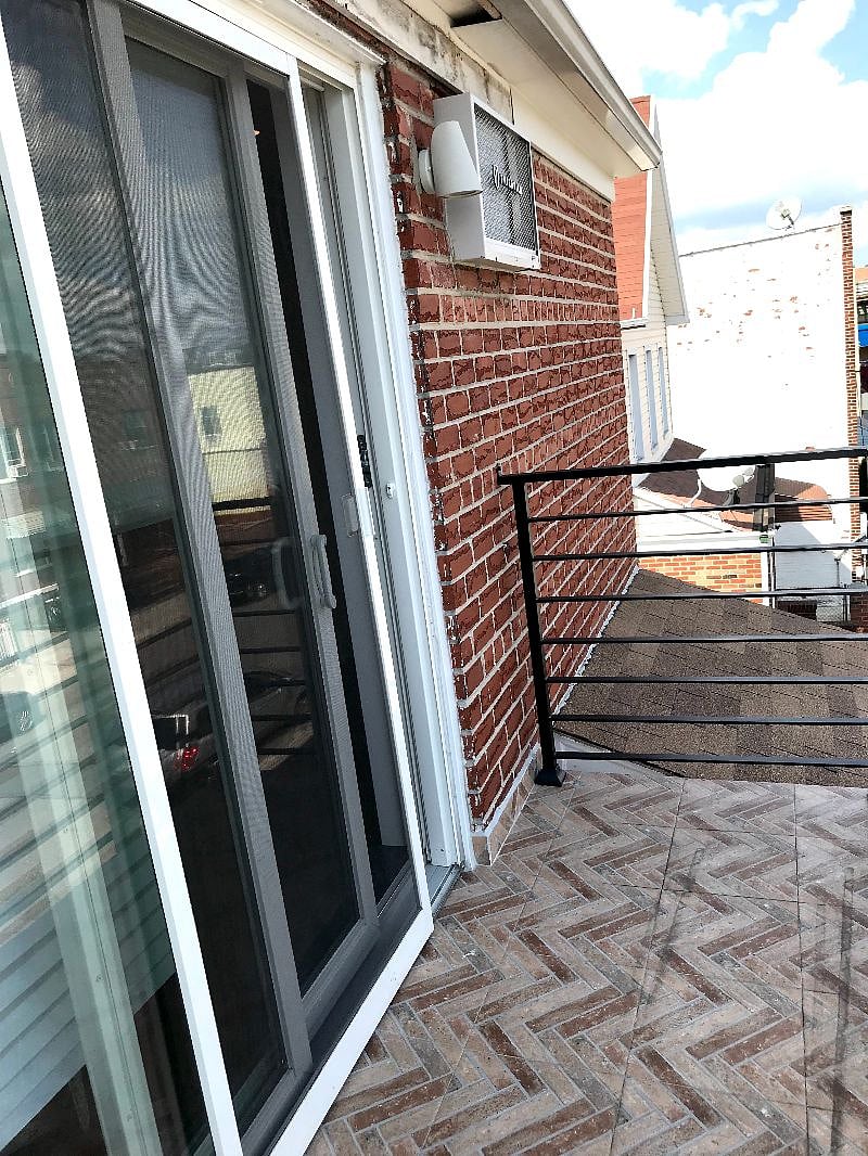 balcony, we have 2 chairs.