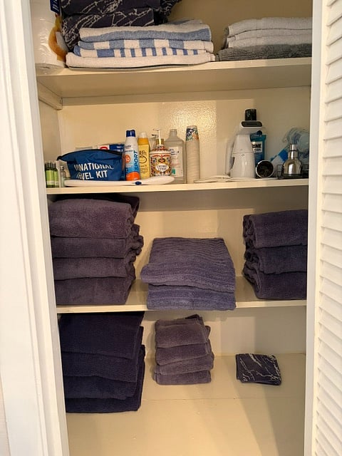 Fully stocked with amenities