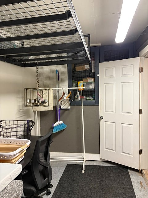 Laundry / Storage area