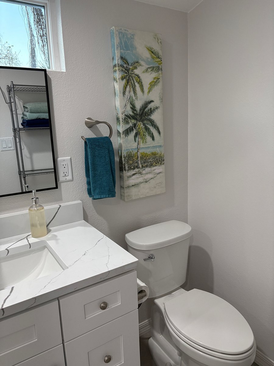 Brand new bathroom. 