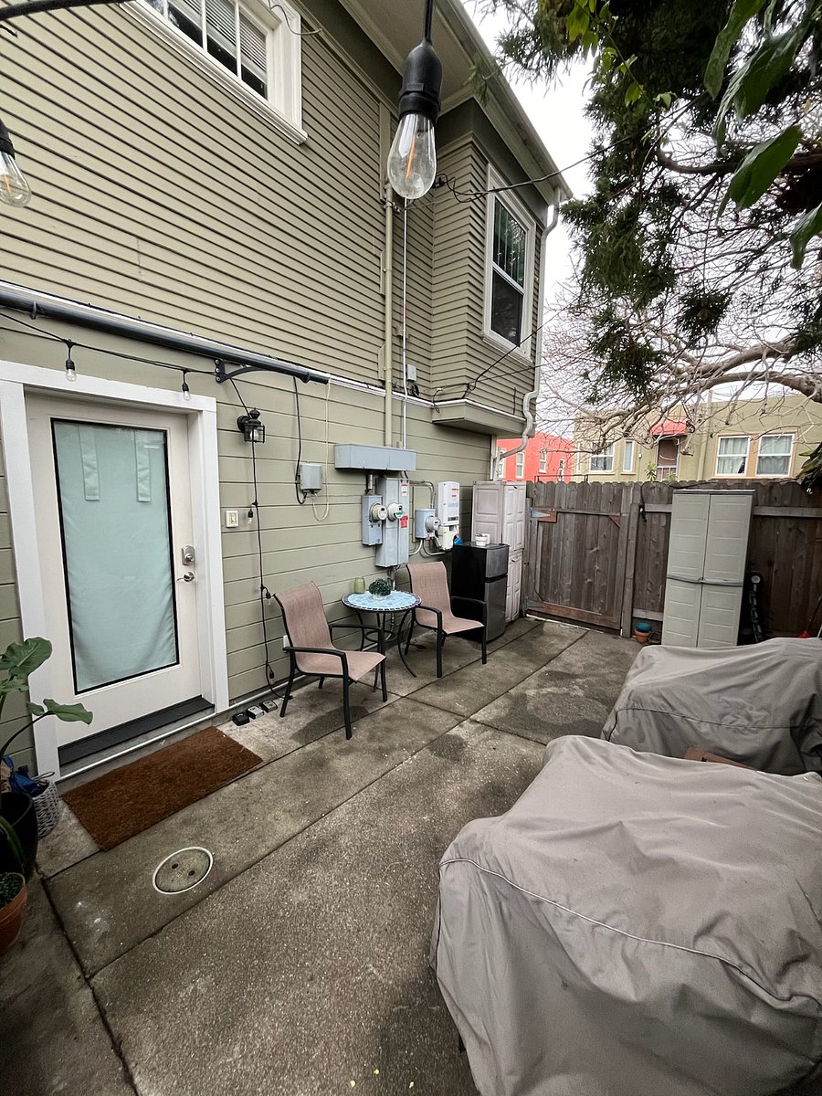 Private patio