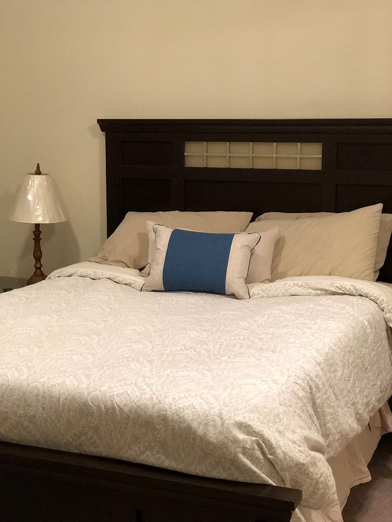 Queen size private bedroom with extra large closet, bureau chest w/ Smart TV & (2) night stands