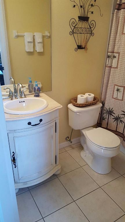 Full bathroom with shower