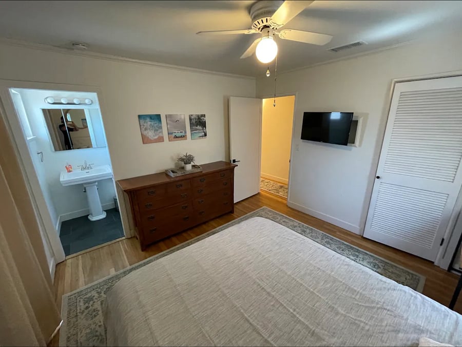 Master Bedroom + Private Bathroom
