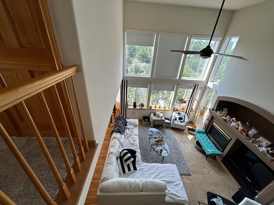 second floor view