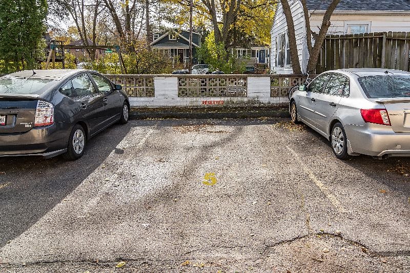 Private, assigned parking stall 20 feet from the apartment.