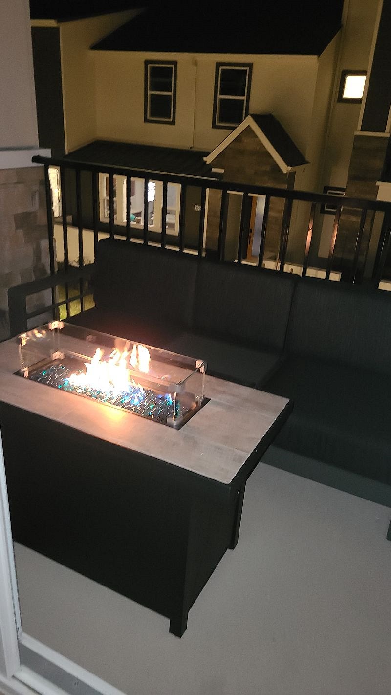 1 of 2 balconies on 2nd floor