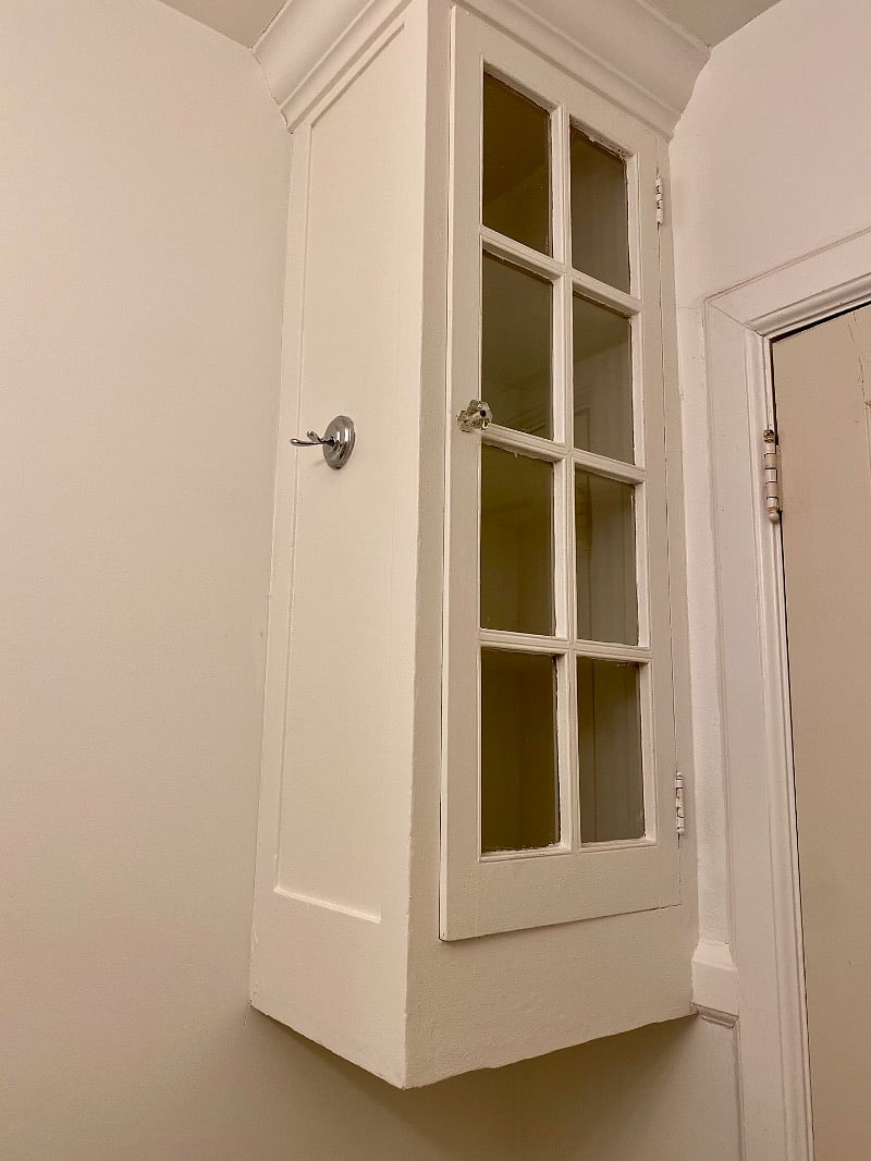 Vintage built in storage throughout 