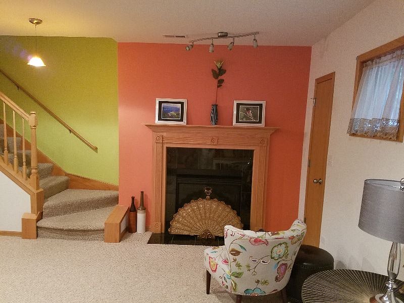 Garden Livingroom Fireplace
