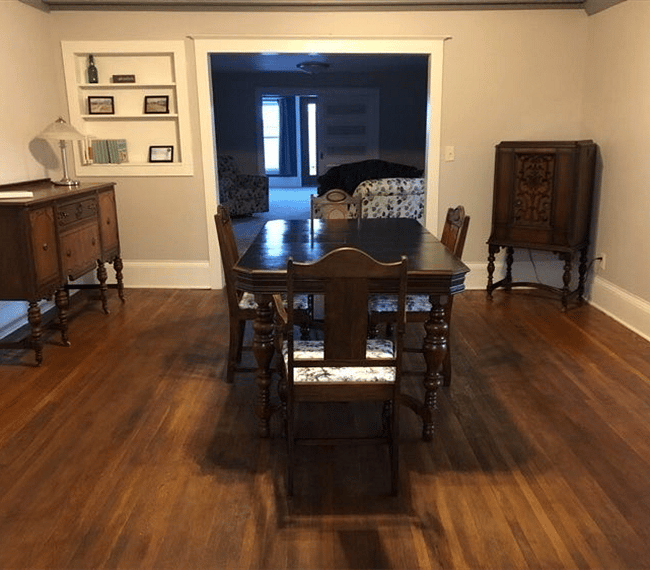 Charming dining area