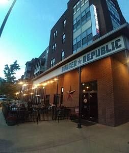 Local favs in the neighborhood at Lenox Village...Fine burgers, atmosphere, and beer.