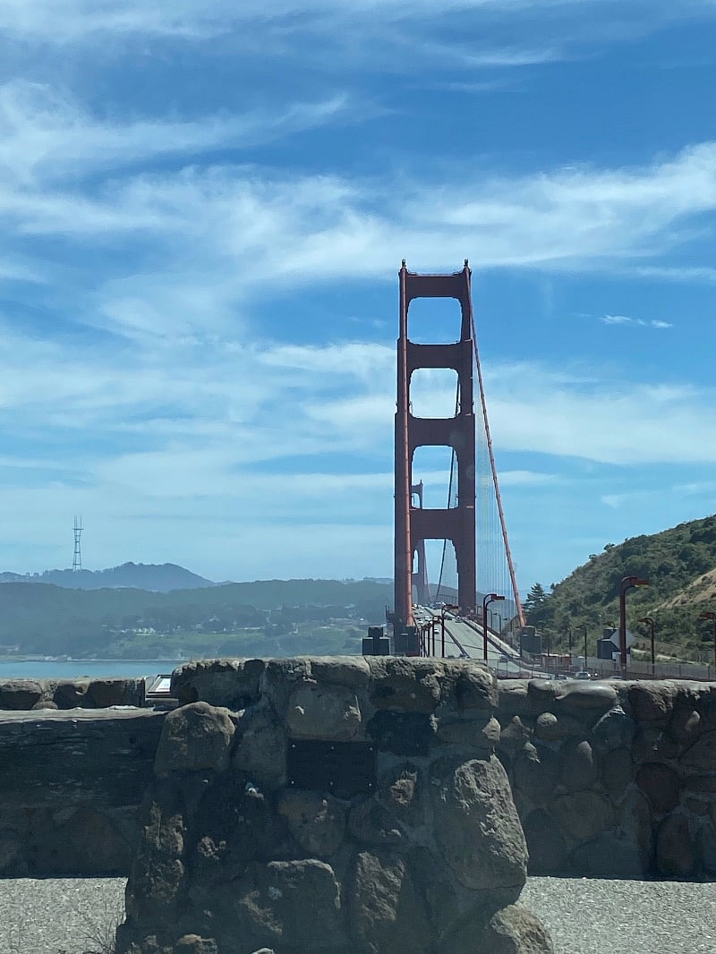 Golden Gate Bridge-48.1mi.
Reserve Muir Woods Along the Way!
