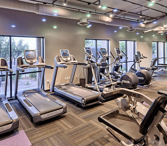 Gym cardio machines