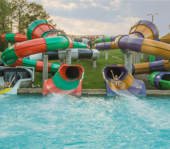 Ocean Breeze Waterpark Virginia Beach 22 miles.
