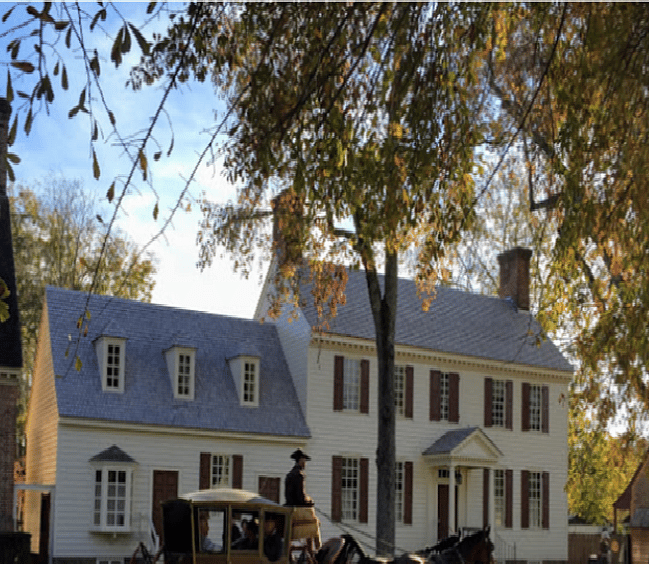 Colonial Williamsburg 45 miles.