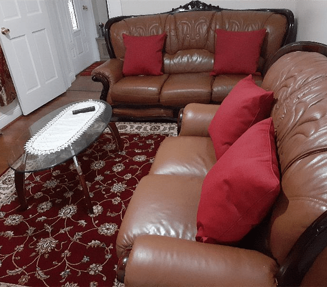 Welcoming living room with a cozy set of couches