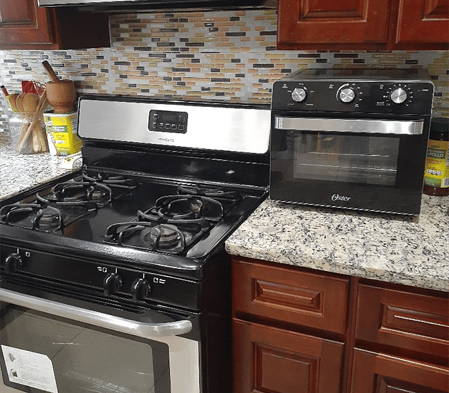Fully stocked kitchen with updated appliances