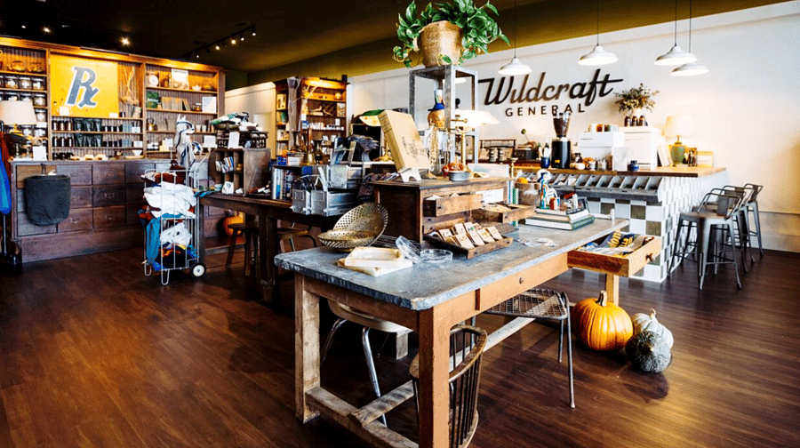 Wildcraft General Local Coffee Shop open daily!