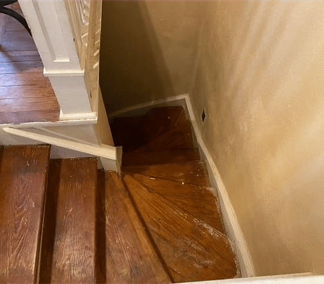 Private stairwell