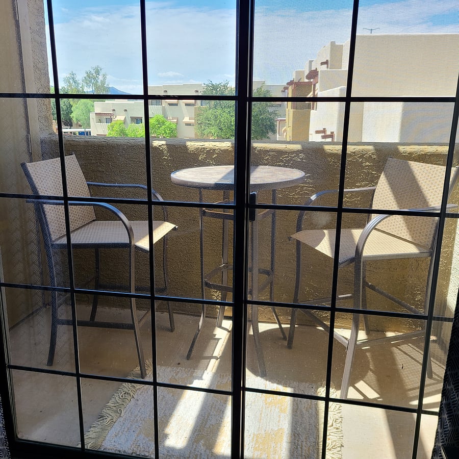 Private balcony