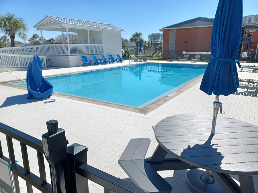 One of the 3 Pools in the complex